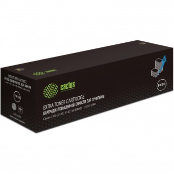 Лазерный картридж CACTUS CS-FX10-MPS (FX-10) для Canon Fax L100 i-Sensys, L140 i-Sensys, imageClass MF4150, MF4690, LaserBase MF4010 i-Sensys, MF4120 i-Sensys, MF4350 i-Sensys, MF4380 i-Sensys, черный, увеличенной емкости, 3 000 стр. Лазерный картридж CACTUS CS-FX10-MPS (FX-10) для Canon Fax L100 i-Sensys, L140 i-Sensys, imageClass MF4150, MF4690, LaserBase MF4010 i-Sensys, MF4120 i-Sensys, MF4350 i-Sensys, MF4380 i-Sensys, черный, увеличенной емкости, 3 000 стр.