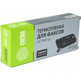 Термопленка CACTUS CS-TTRP136 (KX-FA136A) для принтеров Panasonic KX F969, F1010, F1015, F1016, F1110, F1800, F1810, F1810E, F1810G, F1820, F1830, F1830G, FM205, FM210, FM220, FM230, FM255, FM260, FM280, FM330, FMC230, черная Термопленка CACTUS CS-TTRP136 (KX-FA136A) для принтеров Panasonic KX F969, F1010, F1015, F1016, F1110, F1800, F1810, F1810E, F1810G, F1820, F1830, F1830G, FM205, FM210, FM220, FM230, FM255, FM260, FM280, FM330, FMC230, черная