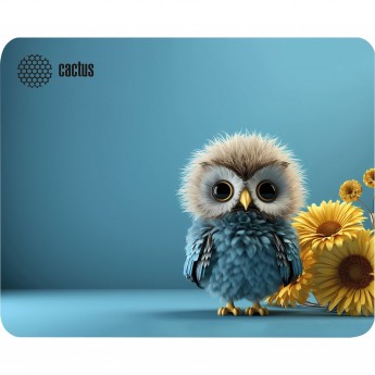 Коврик для мыши CACTUS OWL BLUE CS-MP-P07XS 220x180x2мм Коврик для мыши CACTUS OWL BLUE CS-MP-P07XS 220x180x2мм