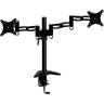 Кронштейн для мониторов CACTUS черный 13"-27" макс.8кг настольный поворот и наклон CS-VM-D08-BK