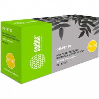 Лазерный картридж CACTUS CS-PE120 (013R00606) для Xerox WorkCentre pe120, pe120i, черный, 5 000 стр. Лазерный картридж CACTUS CS-PE120 (013R00606) для Xerox WorkCentre pe120, pe120i, черный, 5 000 стр.