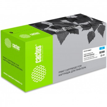 Лазерный картридж CACTUS CS-CLT-C506LV (CLT-C506L) для Samsung CLP680, 680dw, 680nd; CLX6260, 6260fd, 6260fr, 6260fw, 6260nd, голубой, увеличенной емкости, 3 500 стр.