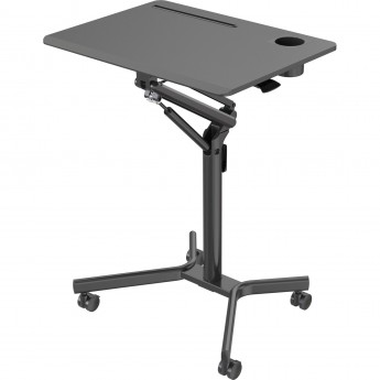 Стол для ноутбука CACTUS VM-FDS101B столешница МДФ 70x52x105см (CS-FDS101BBK), черный Стол для ноутбука CACTUS VM-FDS101B столешница МДФ 70x52x105см (CS-FDS101BBK), черный